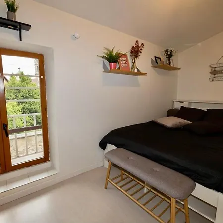 Appartement Le Clocher, Studio duplex avec clim