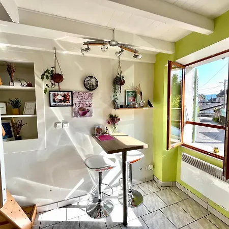 Le Clocher, Studio duplex avec clim *